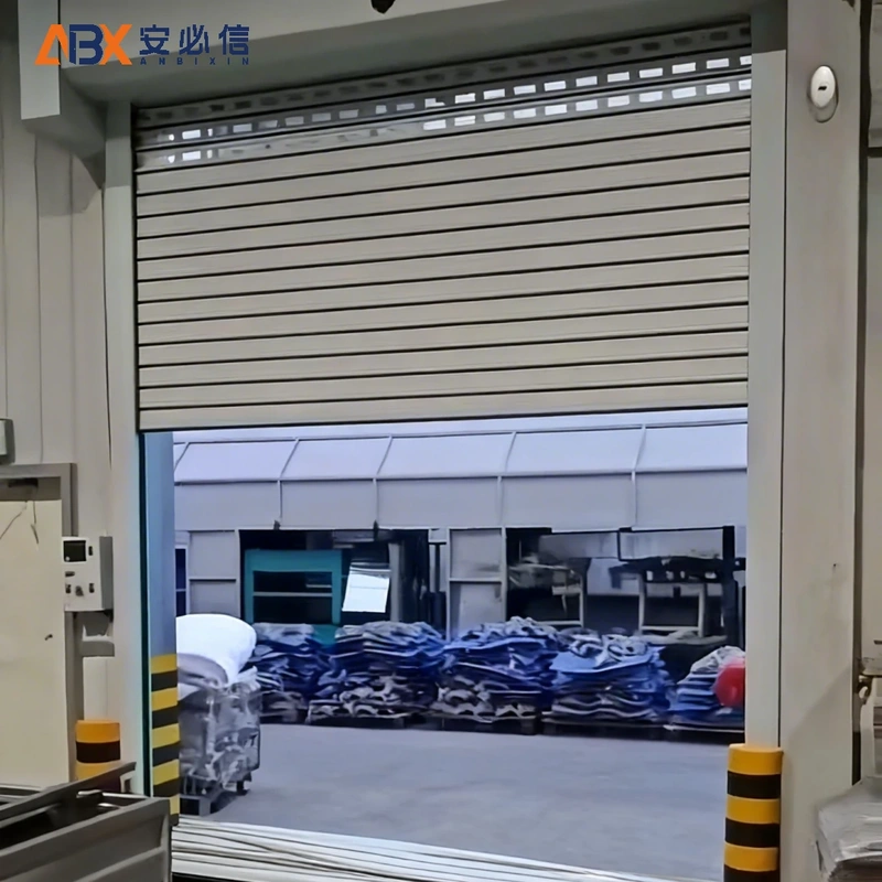 铁门关PVC高速卷帘门